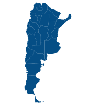 Mapa de Argentina